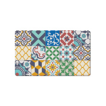 Colorful Printed Cushioned Kitchen Mat
